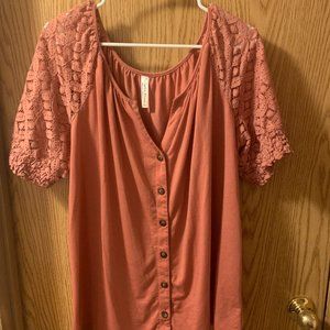 Women's Coral Top